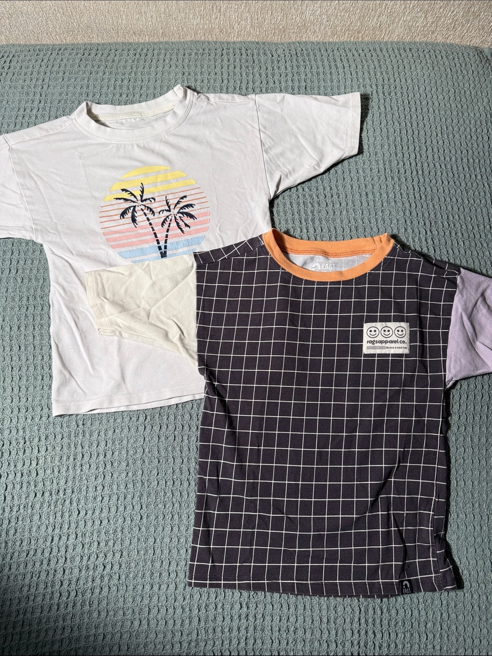 Rags 2T Girls drop shoulder t-shirt lot